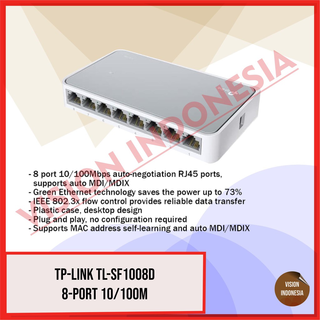 Jual Tp Link Tl Sf D Port M Tplink Switch Hub Port Shopee