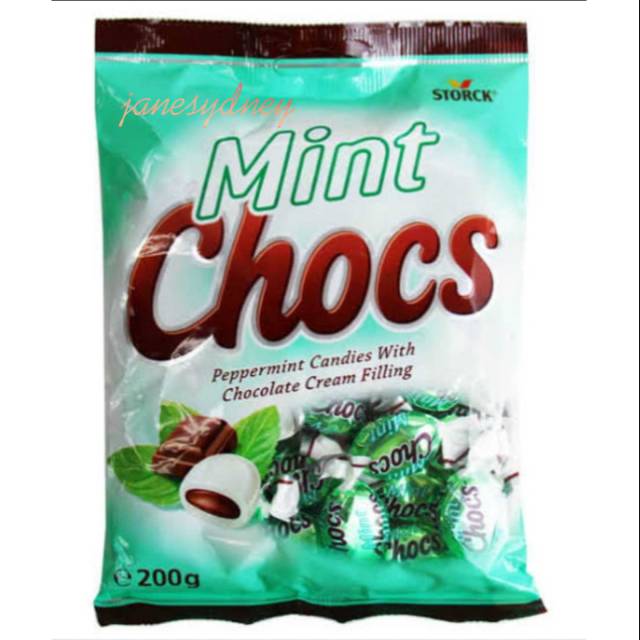 Jual Storck Mint Chocs Chocolate Mint Cokelat Coklat Mint Import