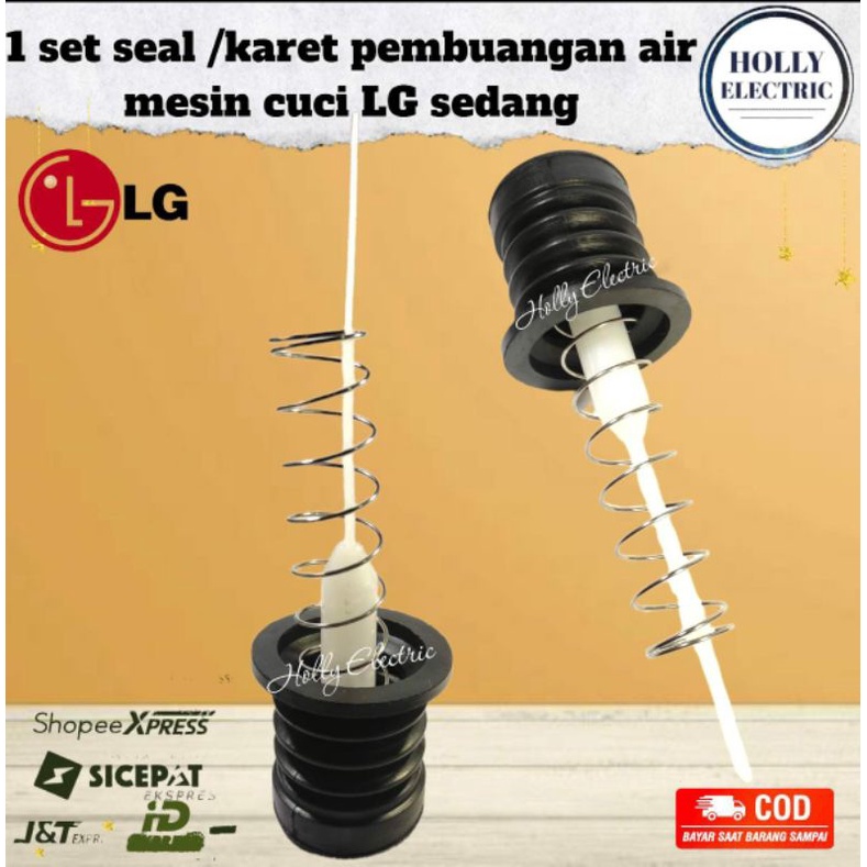 Jual 1 Satu Set Seal Karet Pembuangan Mesin Cuci LG Sedang Shopee