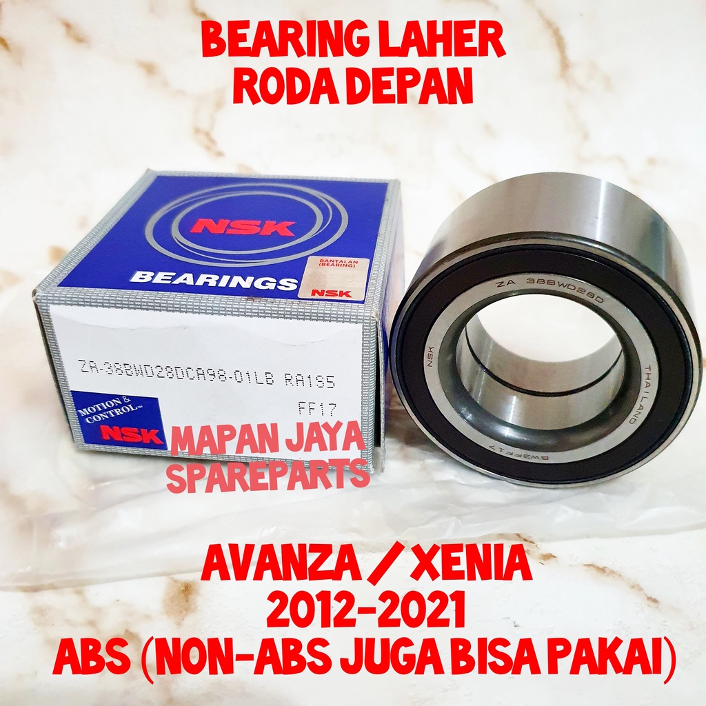 Jual BEARING ABS RODA DEPAN AVANZA XENIA 2012 RUSH TERIOS