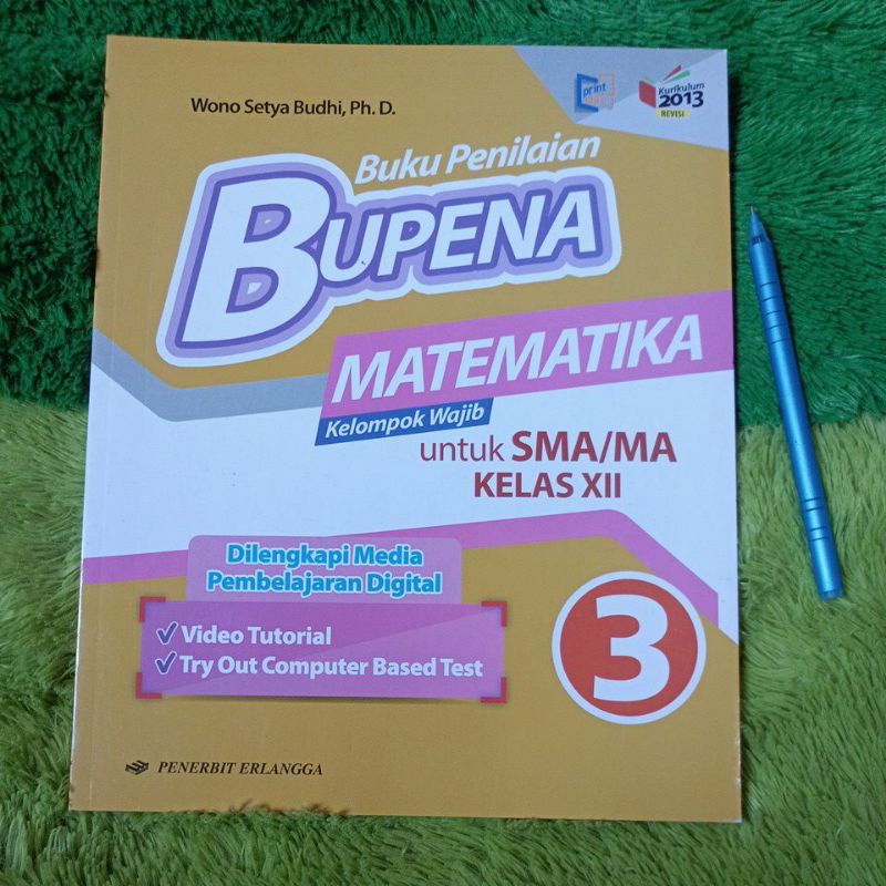 Jual Original Buku Penilaian Bupena Matematika Sma Ma Kelas Kelompok