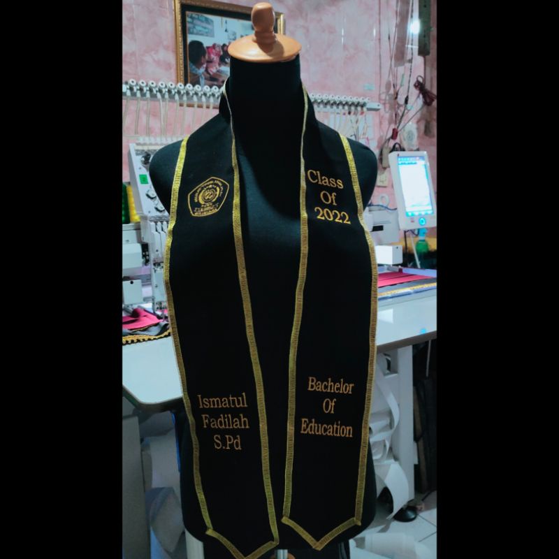 Jual Selempang Wisuda Bludru Kilat Bahan Bludru Premium Shopee