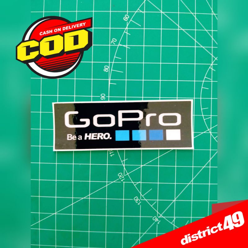 Jual Stiker Print And Cut Laminasi Tahan Air Stiker GOPRO Stiker