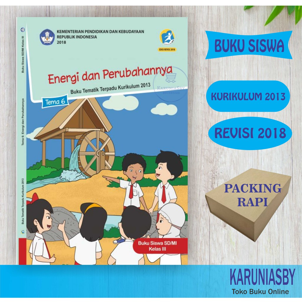 Jual Buku Tematik Sd Kelas Tema Energi Dan Perubahannya