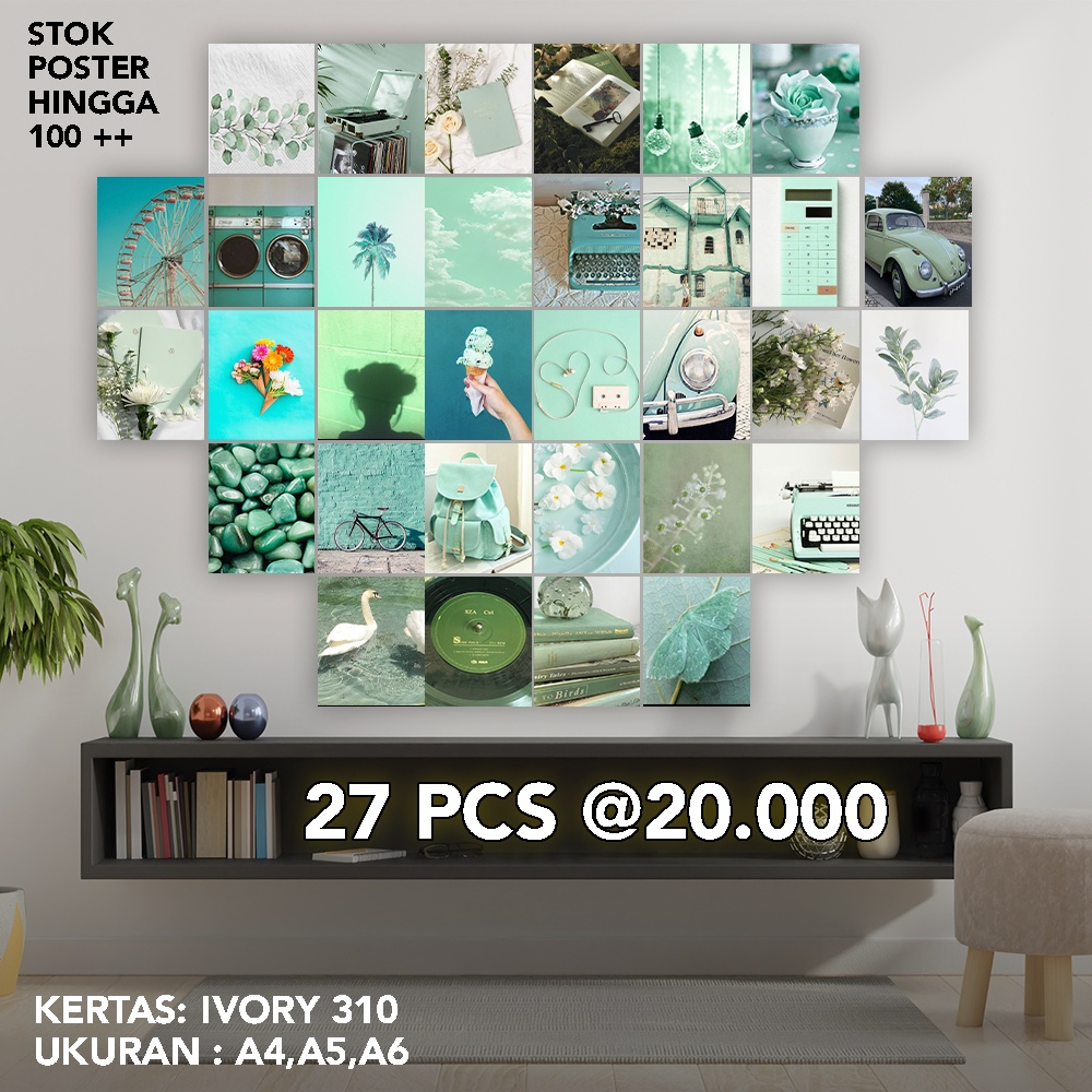 Jual RHA Poster Dinding Aesthetic Dekorasi Dinding Poster Aesthetic