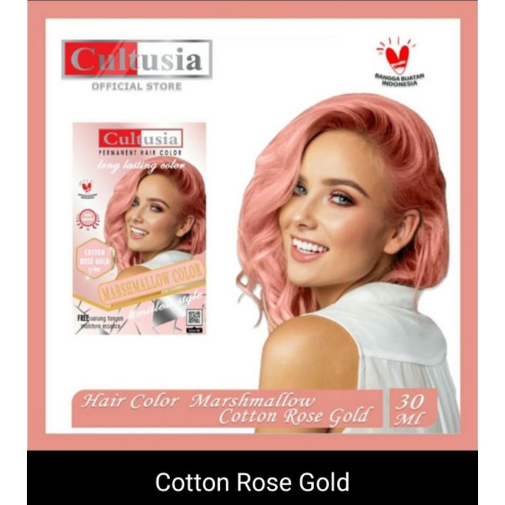 Jual CULTUSIA Hair Colour Marshmallow Series 30 Ml Semir Rambut