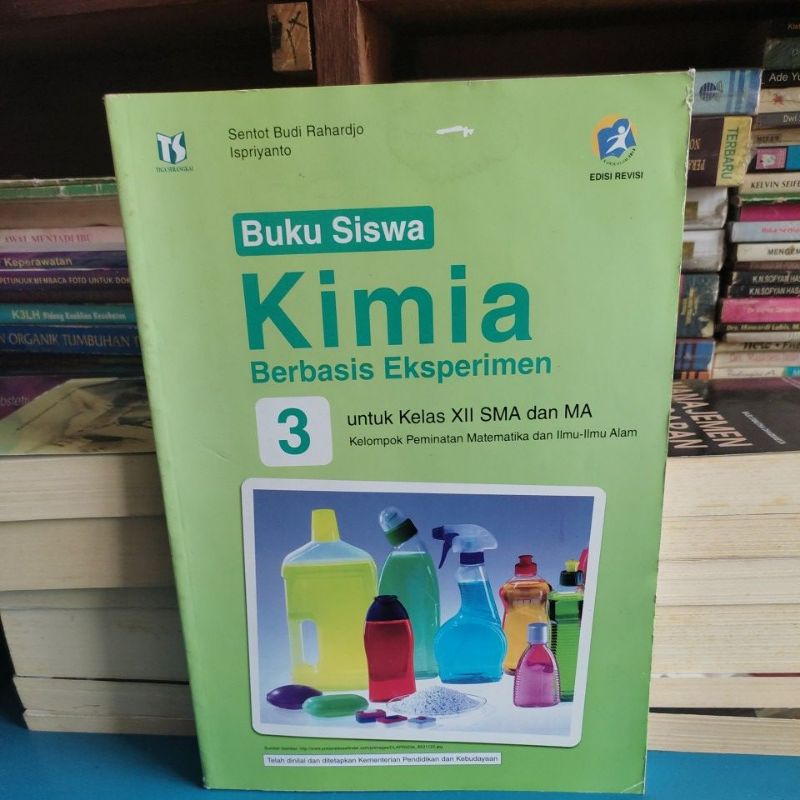 Jual Buku Siswa Kimia Berbasis Eksperimen Untuk Sma Ma Kelas