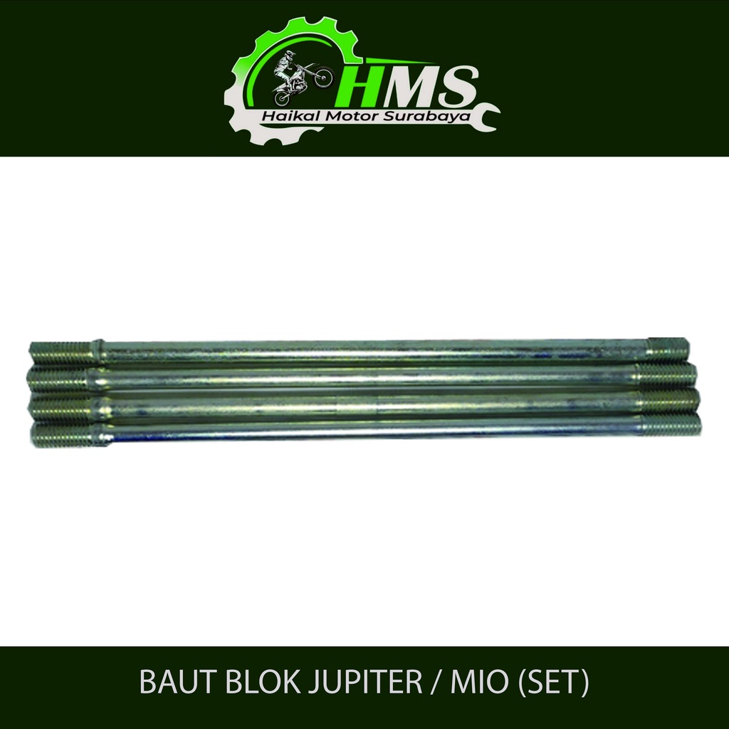 Jual BAUT BLOK JUPITER MIO SET BAUT MESIN TUSUK SATE SILINDER