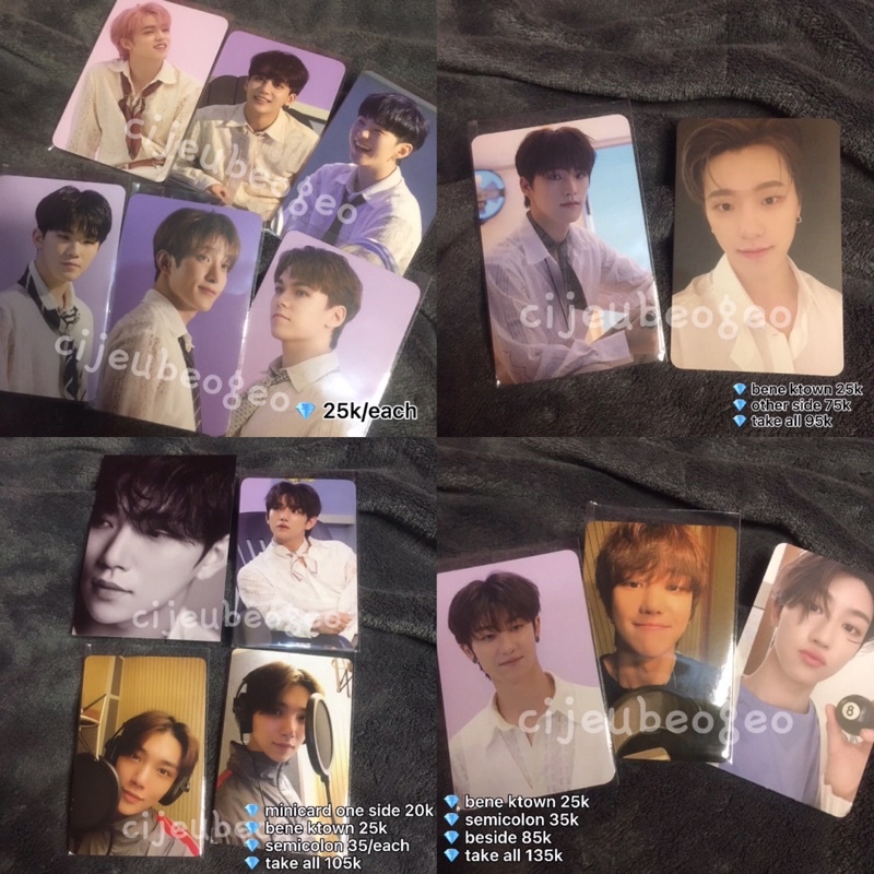 Jual Photocard Postcard Minicard Seventeen An Ode Henggarae