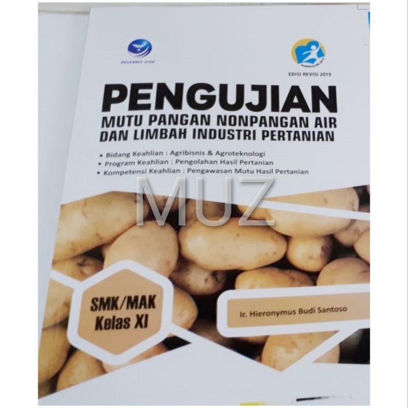 Jual Buku Pengujian Mutu Pangan Nonpangan Air Dan Limbah Industri