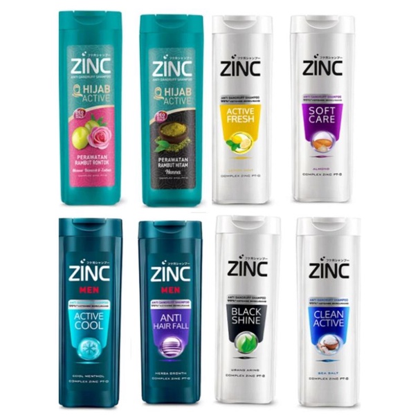 Jual 340 Ml Zinc Shampoo Botol Besar Shopee Indonesia