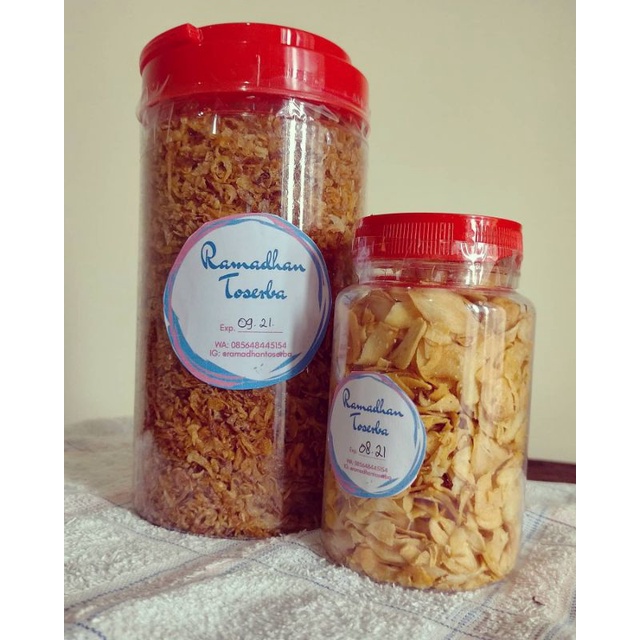 Jual Paket Bagor Kriuk Renyah Siap Makan Bawang Merah Goreng 300gr