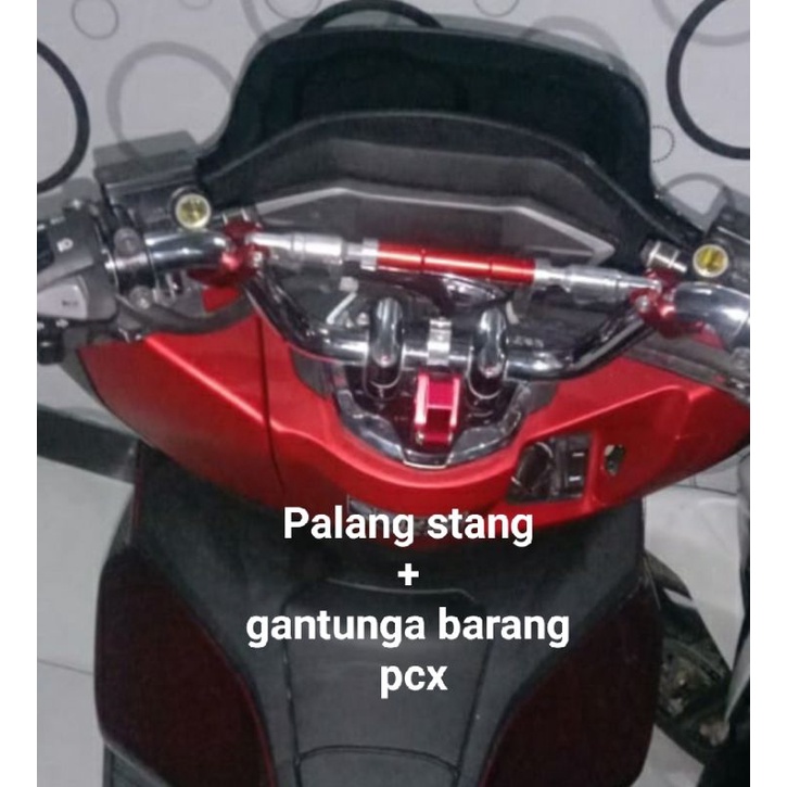 Jual Paket Gantungan Barang Pcx Stabilizer Stang Bisa Di Setel Warna