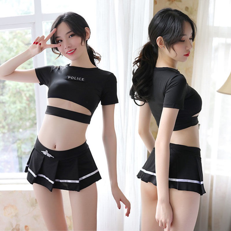Jual SEXY LINGERIE SET Seksi Rok G String Custom Cosplay Kustom