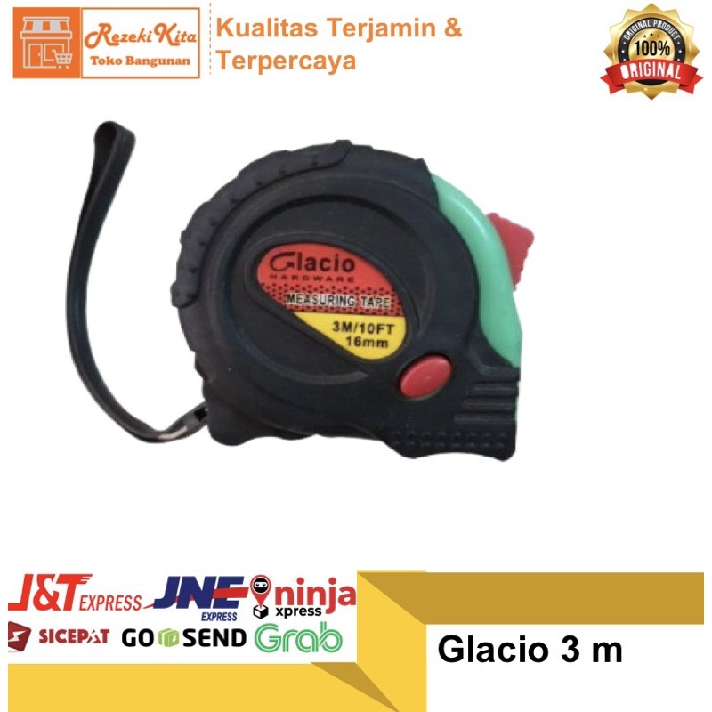 Jual Meteran M Tukang Bangunan Measuring Tape Jaket Karet Shopee