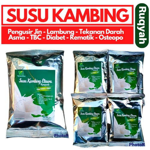 Jual Susu Kambing Etawa Ruqyah Plus Daun Bidara Kelor Gram Penambah