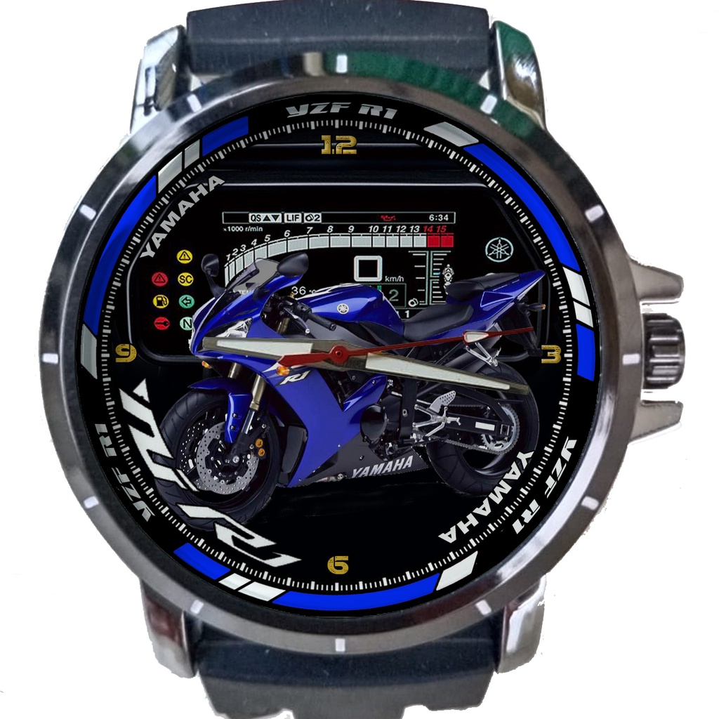 Jual YAMAHA YZF R1 Art A Keren JUAL Jam Tangan Analog Pria Santai