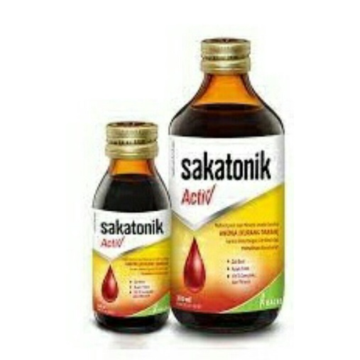 Jual Sakatonik Liver Sakatonik Active Sirup Penambah Darah Isi 100 Ml