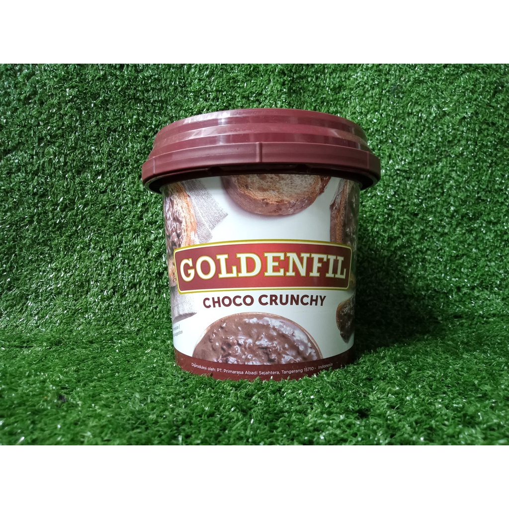 Jual GOLDENFIL CHOCO CRUNCHY SPREAD SELAI OLESAN RENYAH BERAT 1 KG