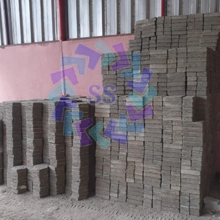 Jual PAVING BLOCK CONBLOCK MODEL SEGI 6 MERAH DAN BATA POLOS PERMETER