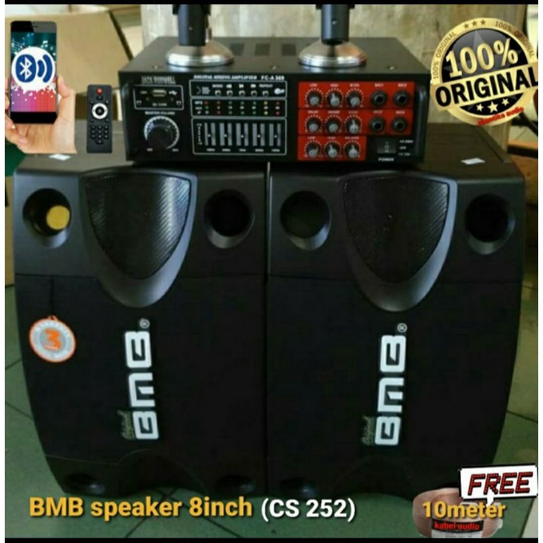 Jual Paket Speaker Bmb Cs 252 8 Inch Paket Sound Ruang Tamu Ruang