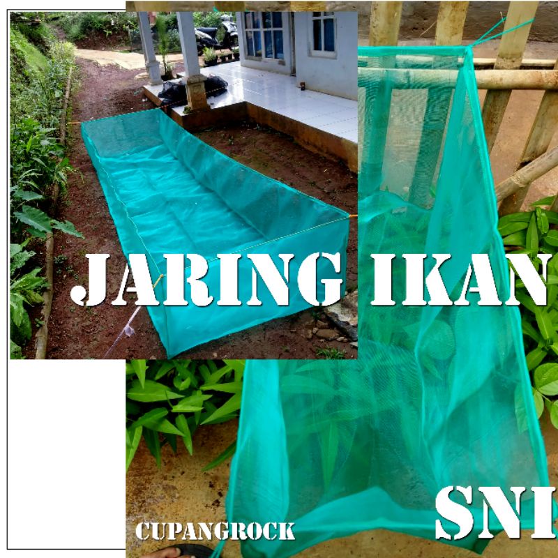 Jual Jaring Keramba Ikan Ukuran Bahan 2m X 1m X 1m2 Shopee Indonesia