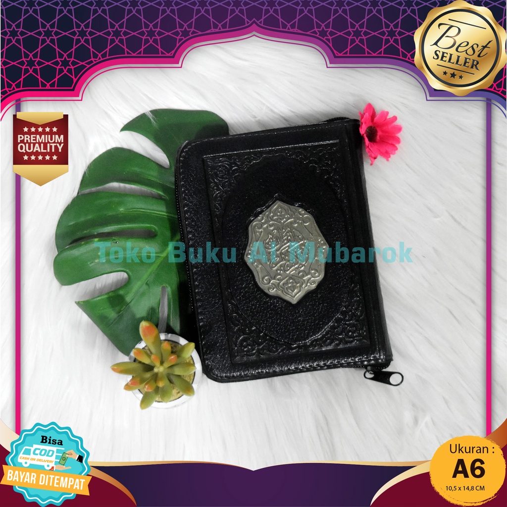 Jual Al Quran Import Arab Alquran Madinah Resleting Kecil Tanpa Garis