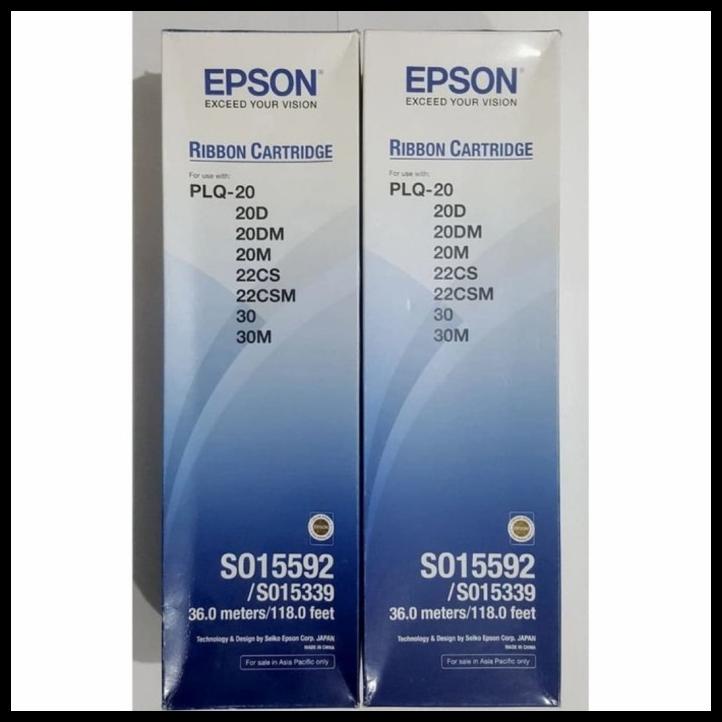 Jual Epson Ribbon Cartridge Pita Tinta Plq Plq Original