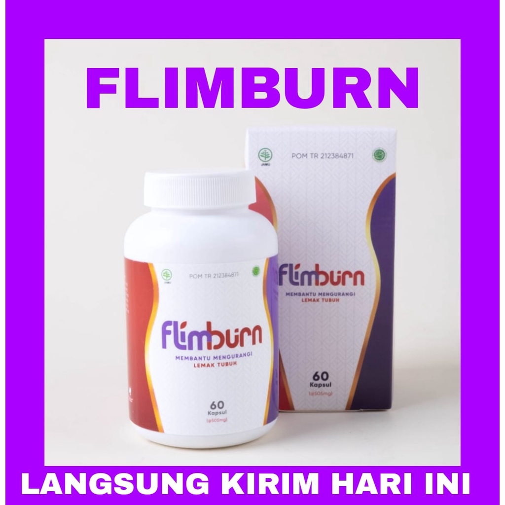 Jual Flimburn By Flimty Fat Burn Burner And Boost Metabolism Suplement