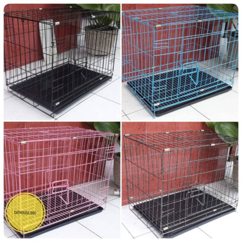 Jual Kandang Kucing Besi Lipat Premium X X Shopee Indonesia