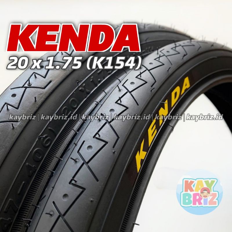 Jual Ban Luar Sepeda 20 X 1 50 1 75 1 95 2 125 Kenda Sepeda Lipat