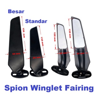 Jual Spion Fairing Model Winglet Fering Universal Stealth Motor Bebek