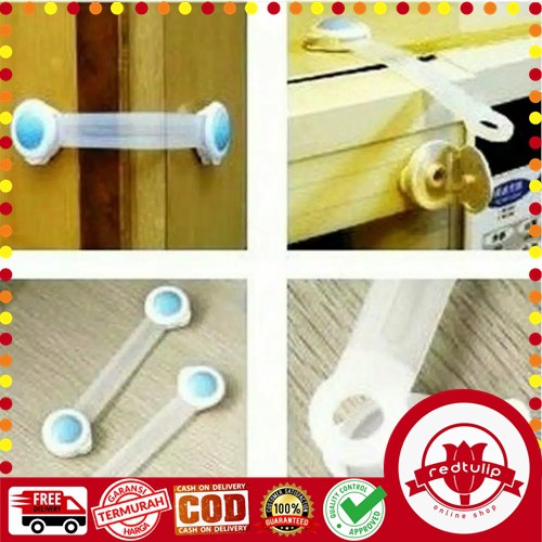 Jual Pengaman Pelindung Pintu Lemari Laci Kulkas Bayi Baby Safety Lock