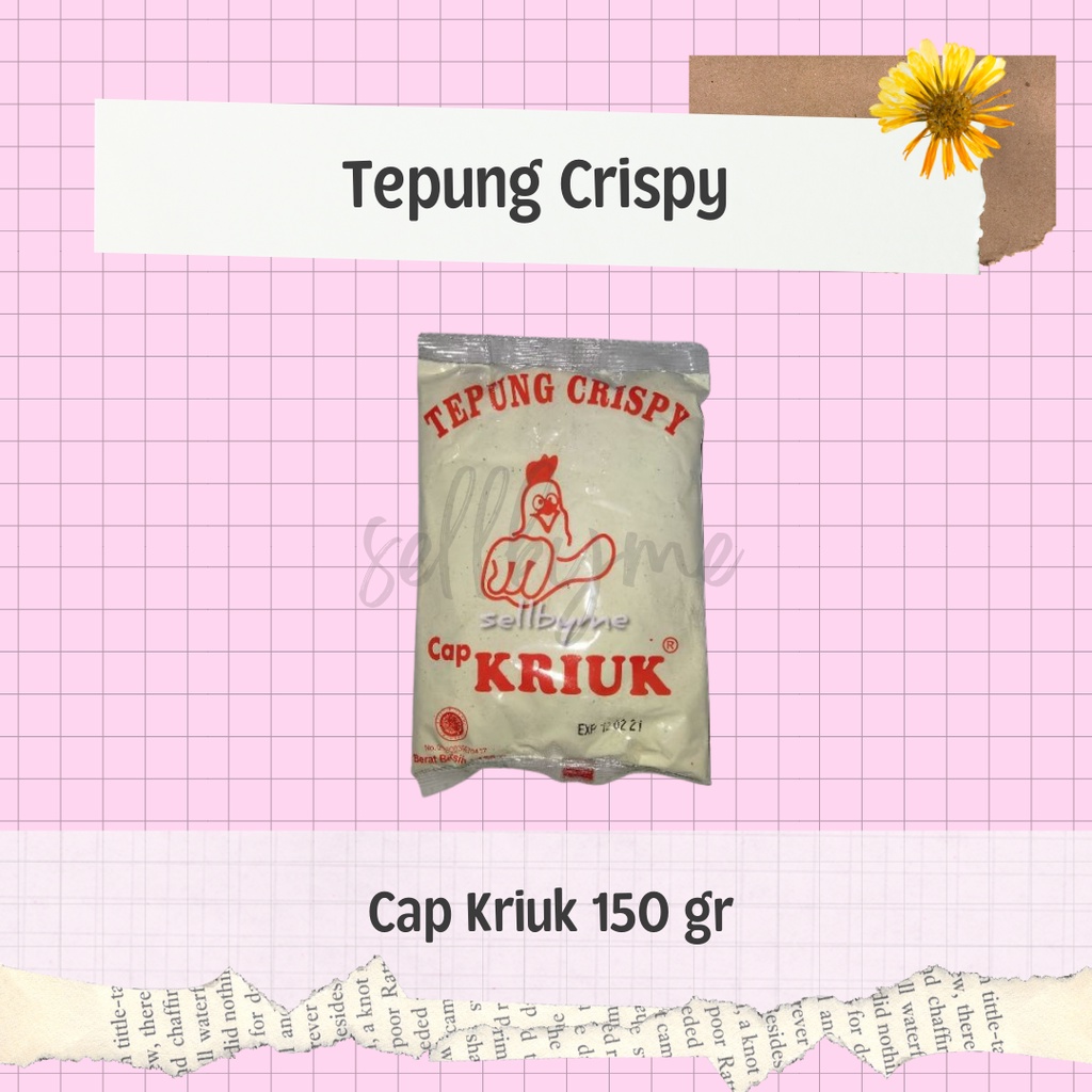 Jual Tepung Crispy Cap Kriuk Gr Shopee Indonesia