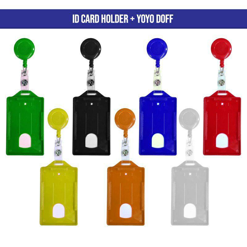 Jual TEMPAT ID CARD HOLDER ID CARD CASING ID CARD Dan YOYO ID CARD