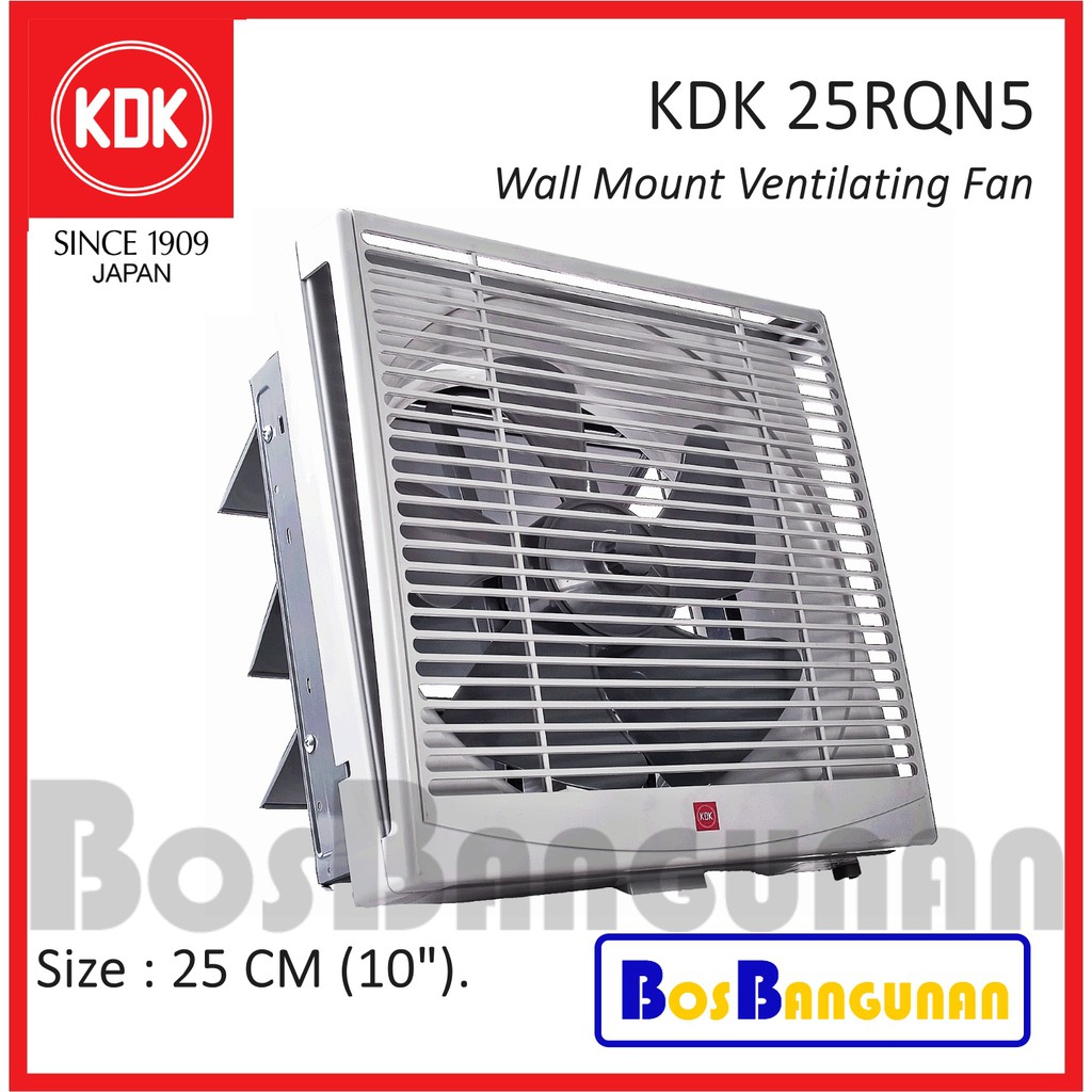 Jual Exhaust Fan Wall Kdk Rqn Ventilating Fan Kamar Mandi Tembok