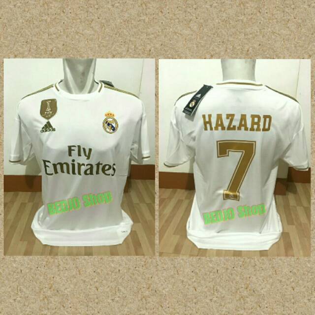 Jual Jersey Real Madrid Home 2019 2020 OFFICIAL Plus Cetak Nama