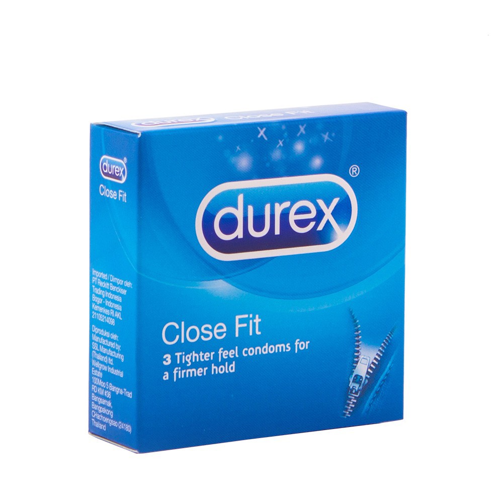 Jual Kondom Durex Close Fit Isi 3 Kondom Ketat Shopee Indonesia