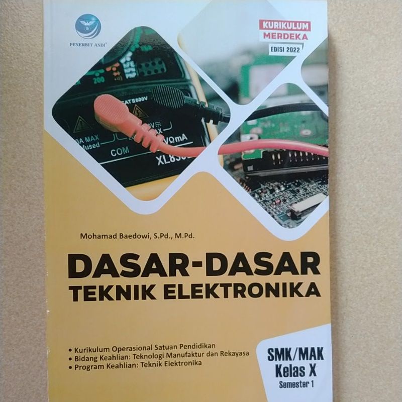 Jual Kurikulum Merdeka Dasar Dasar Teknik Elektronika Smk Mak Kelas X