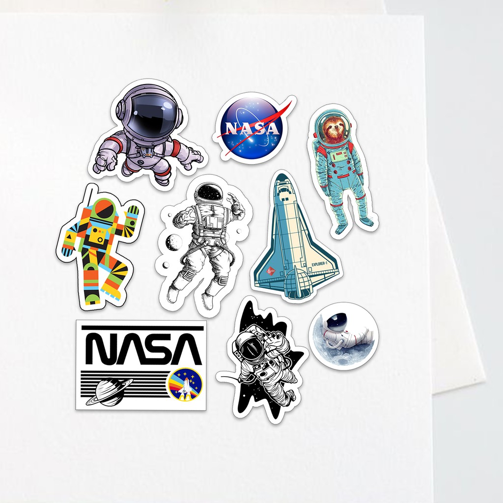 Jual Sticker Aesthetic Stiker Tumblr Handphone Laptop Series Nasa