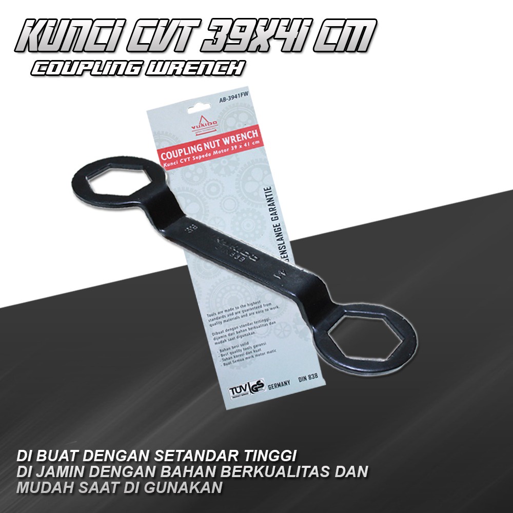 Jual Kunci Ring Cvt Sepeda Motor X Mm Coupling Nut Wrench