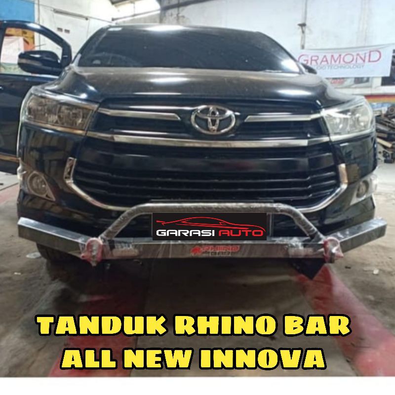 Jual Tanduk Depan All New Innova Reborn Towing Bar Bumper Guard