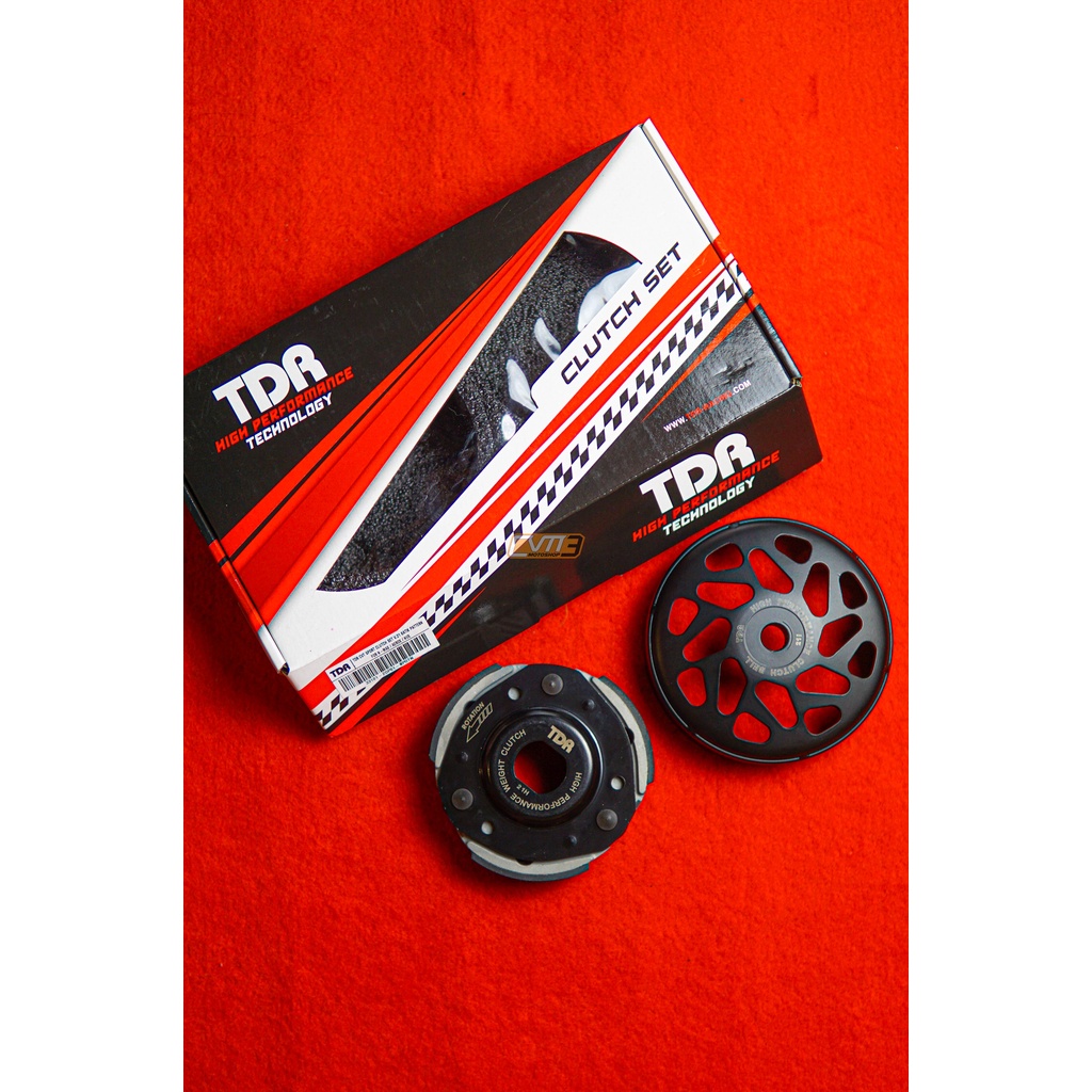 Jual PAKET Kampas Ganda Mangkok Kopling CVT TDR Racing HONDA VARIO 125