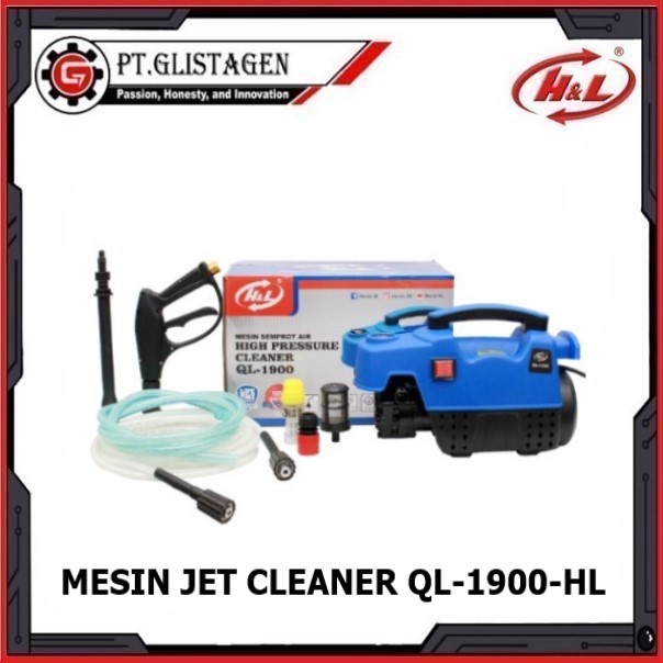 Jual Mesin Jet Cleaner High Pressure Steam Cuci Motor Mobil QL 1900 HL