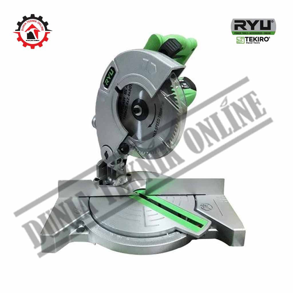 Jual Miter Saw RYU RMS 180 Mesin Potong Aluminium 7 Mitresaw 7 Inch