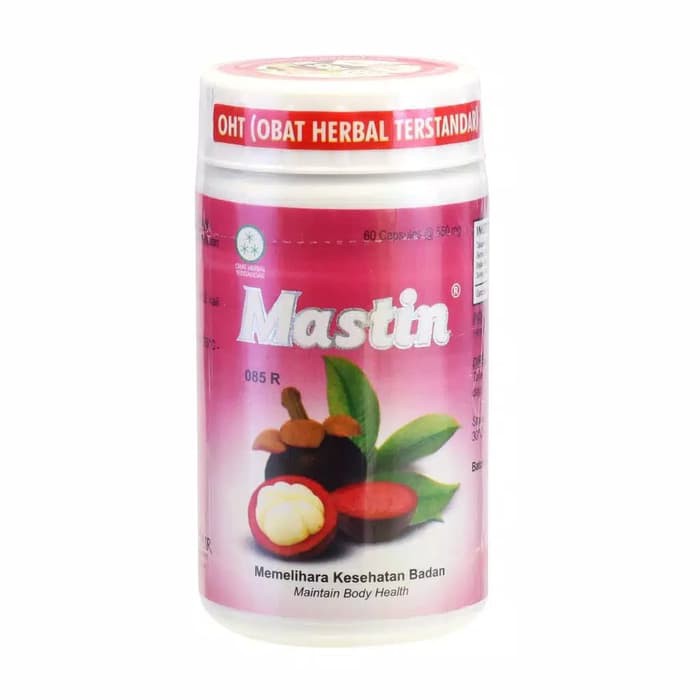 Jual MASTIN KAPSUL EKSTRAK KULIT MANGGIS 60 KAPSUL ORIGINAL BPOM