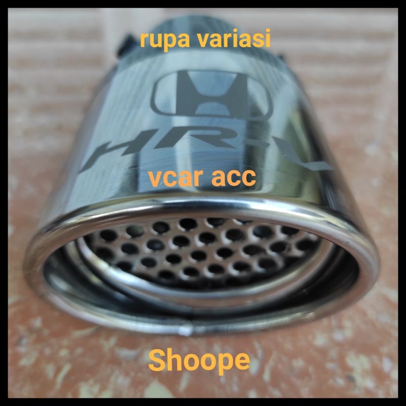 Jual Muffler Tailpipe Buntut Ujung Knalpot Mobil Honda Hr V Hrv Stenlis