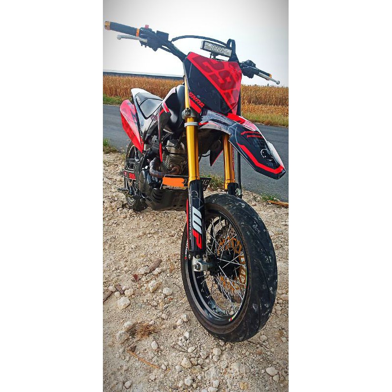 Jual Decal Crf L Full Body Hitam Merah Sticker Fullbody Keren