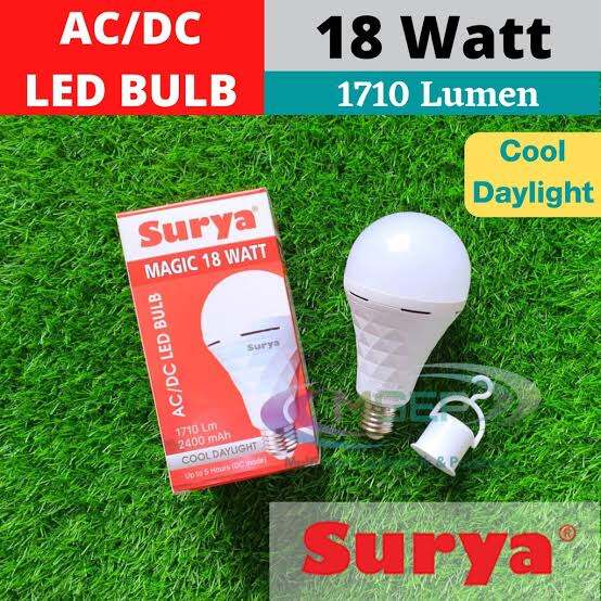 Jual Lampu LED SURYA MAGIC 9 12 18 Watt Bohlam Emergency Shopee