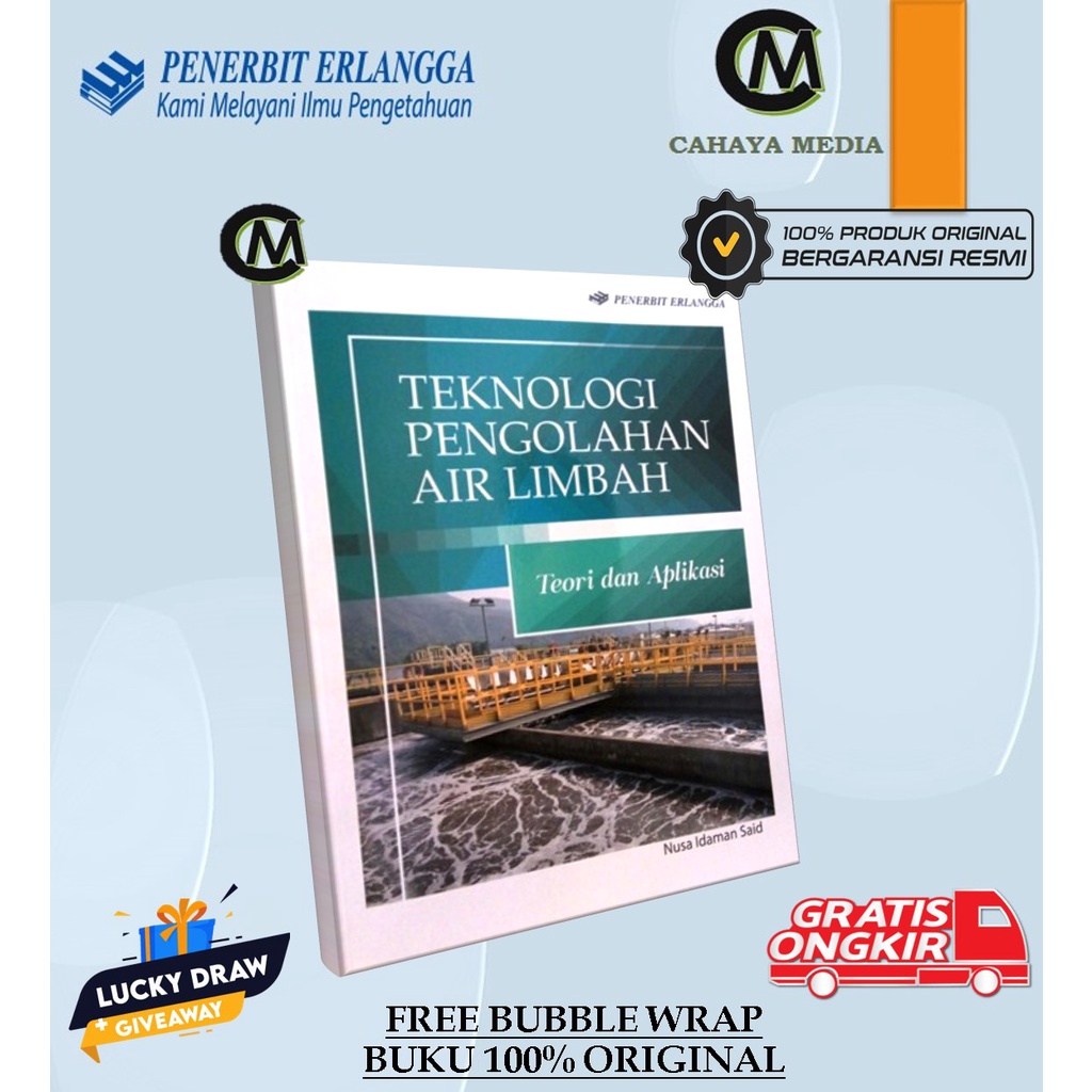 Jual Buku Teknologi Pengolahan Air Limbah Erlangga Original Shopee